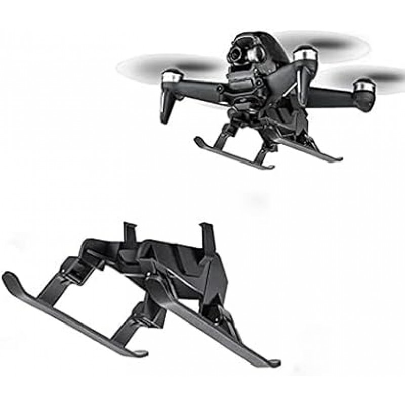 DJI FPV 랜딩 기어 랜딩 기어 접이식 30mm DJI FPV 드론 랜딩 풋용 비행기 랜딩 가드 증가 신속한 분해 훈련 랙 충격 흡수 경량 편리한 비행 안정성 드론 액세서리