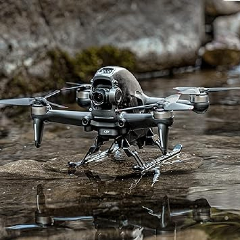DJI FPV 랜딩 기어 랜딩 기어 접이식 30mm DJI FPV 드론 랜딩 풋용 비행기 랜딩 가드 증가 신속한 분해 훈련 랙 충격 흡수 경량 편리한 비행 안정성 드론 액세서리