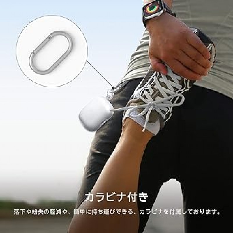 elago AirPods Pro 2 호환 케이스, 투명 커버, 스트랩 구멍, 사용 가능한 충격 방지, 투명 케이스, 투명, 긁힘 방지, 낙하 방지, 보호 액세서리, Apple AirPods Pro 2 MQD83J/A와 호환 가능, Airpods Pro 2, Airpods Pro 2, 2세대 , CLEAR HANG 케이스, 딥 퍼플