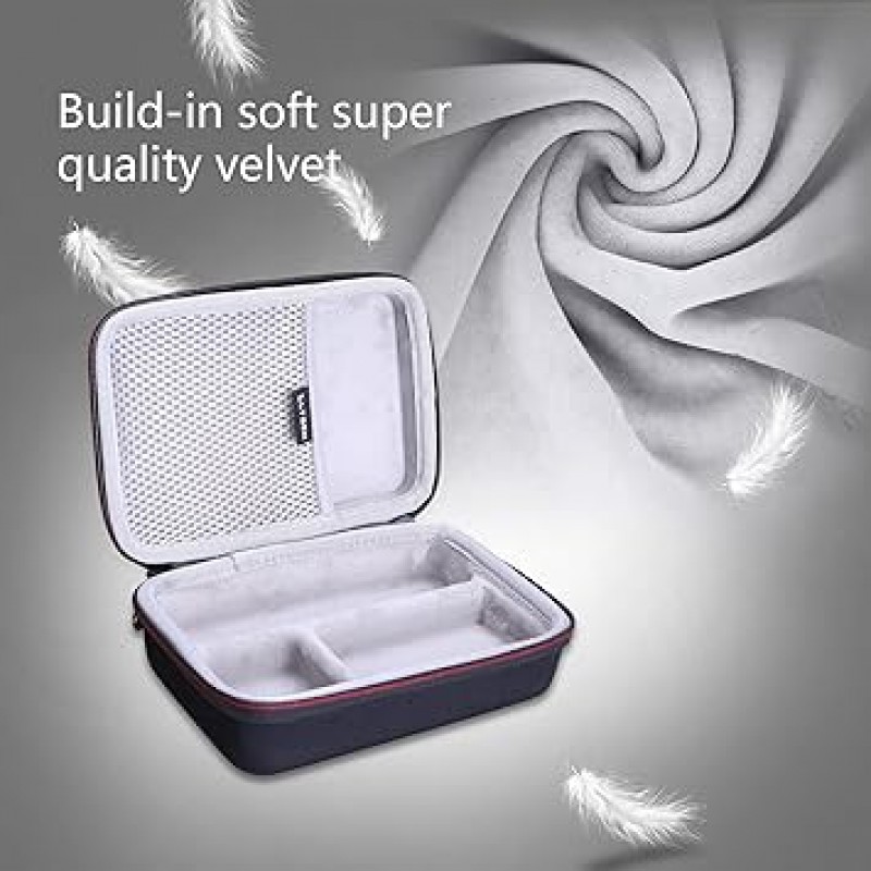 LTGEM의 Sony ZV-1 카메라 용 하드 케이스 Vlogger 액세서리 키트 삼각대와 마이크에 적합 - 여행 보호 캐리 스토리지 가방