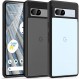 Mist 시리즈 Google Pixel 7a 케이스, 반투명, 충격 흡수, 미국 군사 표준 인증, 무광택, 지문 방지, SGS 인증, 황변 없음, 렌즈 보호, 얇고 가벼움, 스트랩 구멍 있음, 블랙