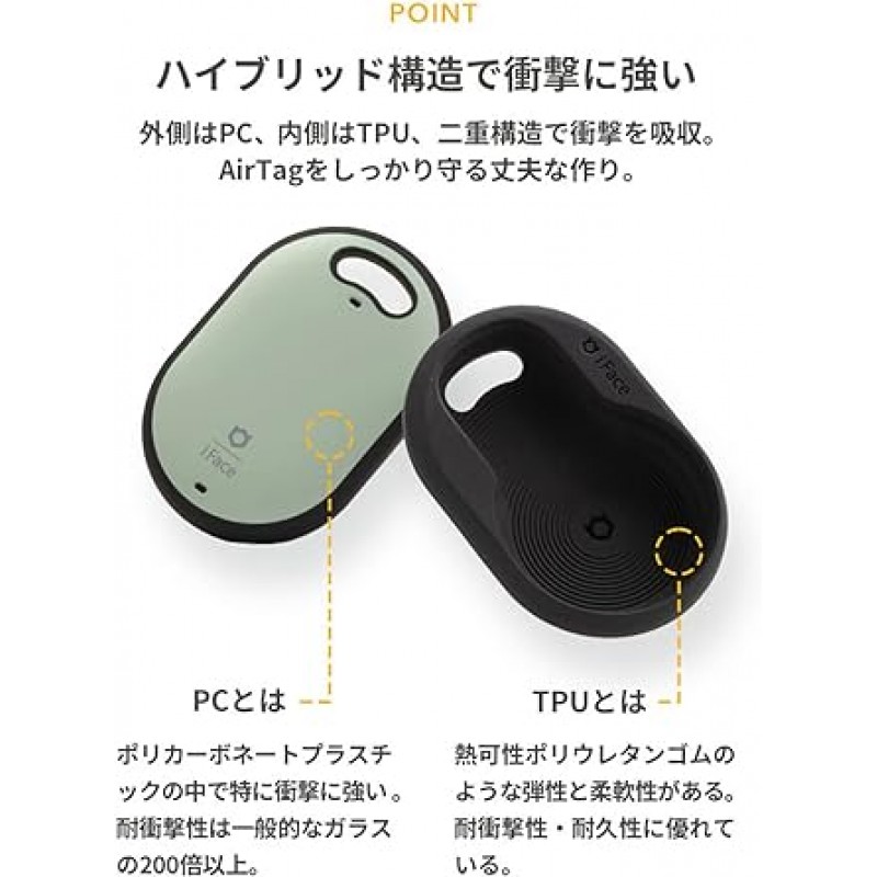 iFace 퍼스트 클래스 에어태그 케이스 (블랙)