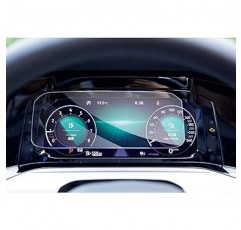 [GAFAT] 폭스바겐 폭스바겐 골프 골프 MK8 8세대 2021+ 10.25인치 액티브 정보 디스플레이 디지털 미터 LCD 미터 자동차 제어 디스플레이용 대시 LCD 화면 보호기 특수 유리 필름 9H 경도 강화 유리 투명도 긁힘 방지 얼룩 방지 비산 방지 지문 방지