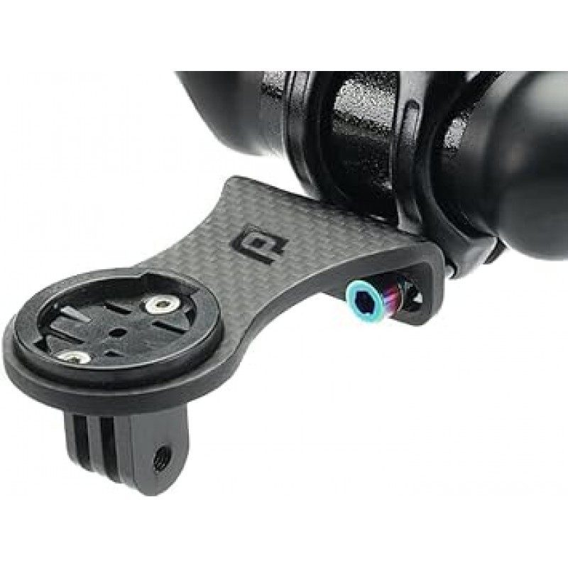 힐 클라이밍을위한 초경량 탄소 자전거 컴퓨터 마운트 GPS 자전거 컴퓨터 카메라 라이트 자전거 액세서리 Garmin bryton wahoo