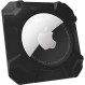 Airtag 홀더 케이스 강력 접착 마운트 Airtag용 보호용 붙여넣기 가능 액세서리 에어 태그 케이스 Apple AirTag 첨부 숨겨진 장소 트래커 첨부(블랙 1 팩)