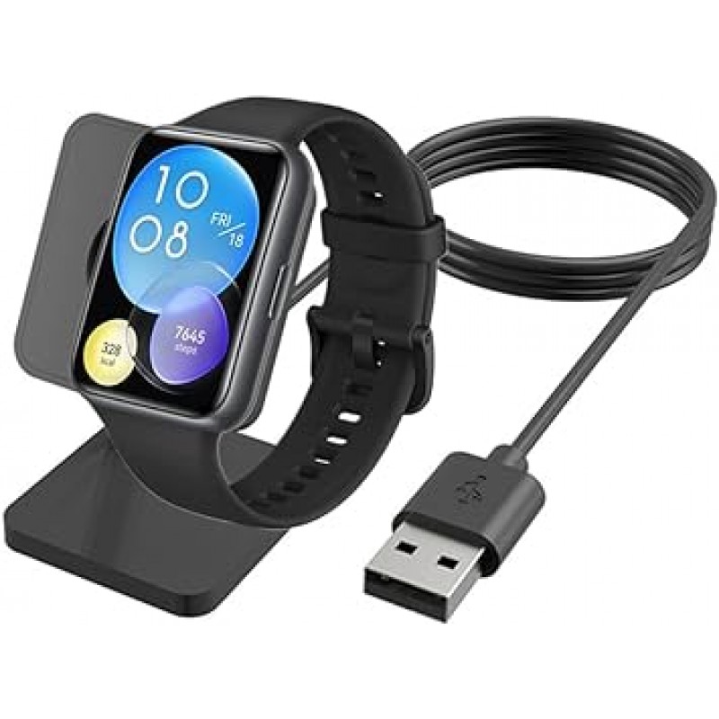 SHEAWA HUAWEI WATCH FIT 2 충전기, 충전 스턴트, 충전기 홀더, 충전기, USB 충전기, WATCH FIT/WATCH FIT MINI와 호환 가능, 액세서리