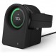 Elago GW3 스탠드 Galaxy Watch5 실리콘 스탠드, 절전 모드, Galaxy Watch, 테이블탑, 알람 시계, 충전 케이블, 보관 액세서리, Galaxy Watch 5, Galaxy Watch 5, Galaxy Watch 5, 블랙과 호환 가능
