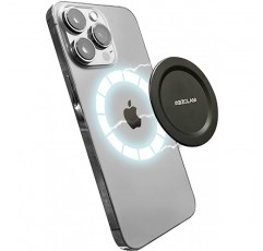 BZGLAM MagSafe 스마트폰 자석, 금속판(iPhone14, iPhone13, iPhone 12 시리즈 호환), 스마트폰 링 자석(분리형/경량)