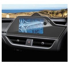 [콜야] 렉서스 UX 2022 뉴 내비게이션 보호 필름 8인치 카 내비게이션 시스템 UX200 UX250h UX300e 카 내비게이션 보호 필름 LCD 보호 필름 내비게이션 시스템 지문 방지 스크래치 방지 얼룩 방지 간편한 설치 접착식 디스플레이 오디오 액세서리 (PET 필름 2개 세트)