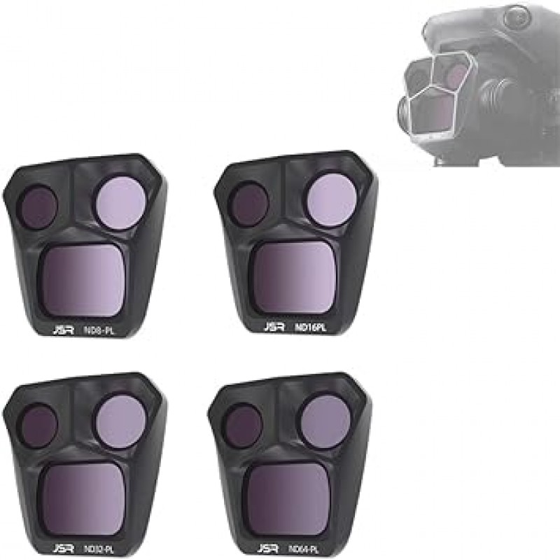 DJI Mavic 3 Pro 필터 렌즈 보호 필터 세트 Mavic 3 Pro 액세서리(ND8PL+ND16PL+ND32PL+ND64PL)
