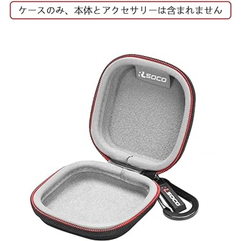Shokz OpenFit 무선 이어폰용 RLSOCO 보관 케이스(검은색)