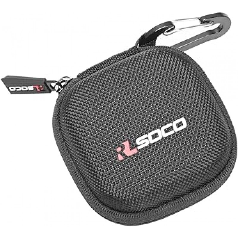 Shokz OpenFit 무선 이어폰용 RLSOCO 보관 케이스(검은색)