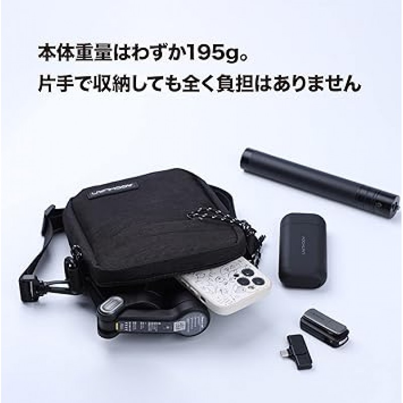 Aochuan B10 카메라 가방 스마트 X, XR, 카메라, 렌즈, 3축 짐벌 안정기, 카메라 액세서리용 X Pro 짐벌 보관 슬링 백, 구획 삽입부 포함, 메쉬, 어깨 끈(B10), 회색, 현대적