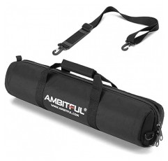 AMBITFUL 65cm 삼각대 운반 케이스 가방 고내구 수납 가방과 숄더 스트랩 첨부 패딩 캐리 가방 라이트 스탠드, 붐 스탠드, 우산, 마이크 스탠드, 삼각 사진 액세서리용