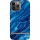 iPhone 13 Pro Max용으로 디자인된 Richmond Finch 케이스 | 6.7인치 블루 웨이브 디자인 | 무선 충전 호환 | 군용 등급 낙하 방지 | 돌출된 모서리 전화기 보호 커버