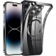 Gosulub iPhone14pro 케이스, MagSafe 호환, 충격 방지, iPhone 14 Pro 케이스, 긁힘 방지, 무선 충전, 무광택 느낌, 황변 방지, iPhone 14 Pro 케이스(블랙)