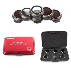 YYFRIEND MAVIC PRO UAV 카메라 필터 액세서리 쿼드 필터 -6P(ND4+ND8+ND16+ND32+MCUV+CPL)