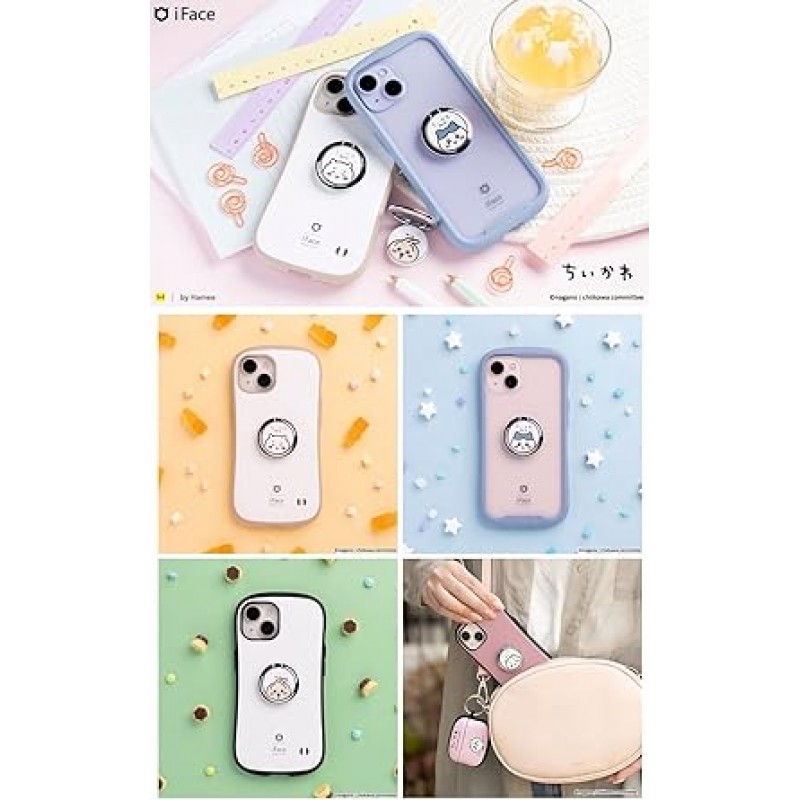 iFace 핑거 링 홀더, 스마트폰 링, 얇은 평면형(토끼/위), iPhone/Android 호환, 360° 회전, 링 홀더, 낙하 방지, 스탠드, 스마트폰 링, 홀더 링