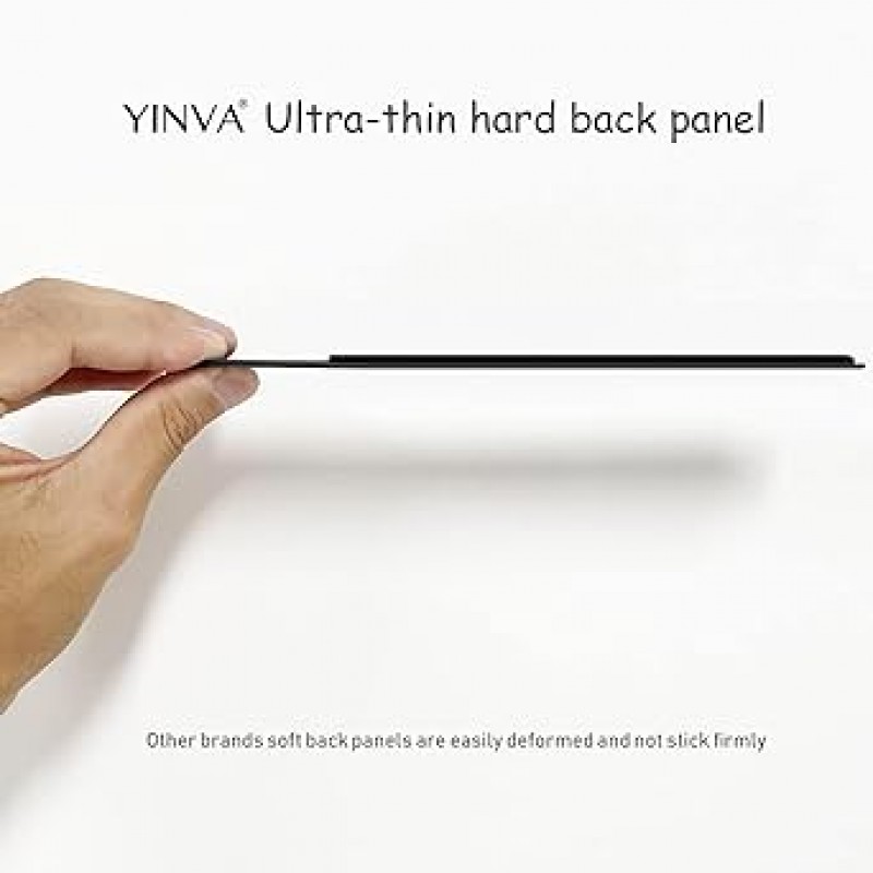 YINVA 펜슬 홀더 2개 팩 Apple Pencil 2세대와 1세대에 대응 신축성이 있는 펜슬 파우치 액세서리 디자인 iPad와 스타일러스용(블랙)