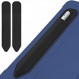 YINVA 펜슬 홀더 2개 팩 Apple Pencil 2세대와 1세대에 대응 신축성이 있는 펜슬 파우치 액세서리 디자인 iPad와 스타일러스용(블랙)