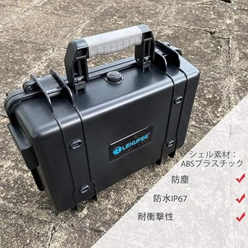 Lekufee DJI Mini 2 SE 케이스, DJI Mini 2, DJI Mavic Mini, DJI Mavic Mini SE 케이스, 방수 보관 케이스, DJI Mini SE 액세서리, 블랙