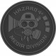 HAZARD4 카메라 가방용 패치 액세서리 Media Division - rubber velcro patch Black PAT-MDA-BLK