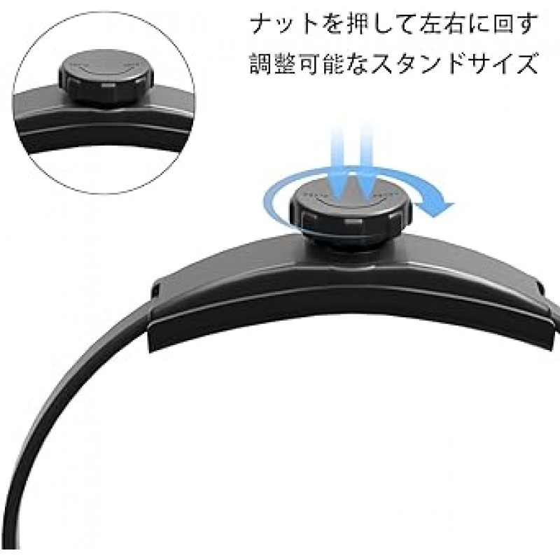 GoPro 액세서리용 amxus 목걸이 마운트, 길이 조절 가능, 스마트폰 홀더가 있는 다른 액션 카메라와 호환 가능