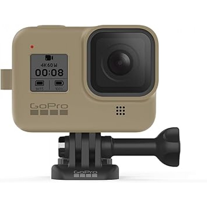 [GoPro 공식] HERO8 Black용 슬리브 + 랜야드 샌드 | AJSST-006