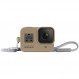[GoPro 공식] HERO8 Black용 슬리브 + 랜야드 샌드 | AJSST-006