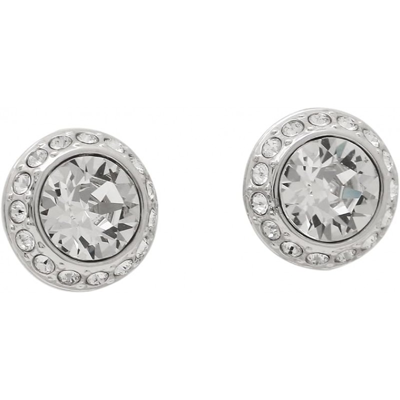 (Swarovski) Swarovski 1081942 Angelic anjerikku Earrings Silver/Clear [parallel import goods] [병행 수입품]