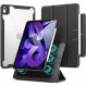 ESR iPad Air 5세대 케이스, 2022 하이브리드, 4세대 2020, iPad 10.9인치, 탈착식 자기 커버, 조정 가능한 세로/가로 스탠드, 투명한 뒷면 쉘, Pencil 2와 호환 가능, 자동 잠자기/깨우기