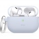 [elago] AirPods Pro2 호환 케이스, 실리콘 커버, 스트랩 구멍, 카라비너 ​​호환, 충격 방지, 실리콘 커버, 충격 흡수, 슬림, 소프트, 케이스 커버, 긁힘 방지, 낙하 방지, 보호 액세서리, Apple AirPods Pro2 MQD83J/A 호환 Airpods Pro 2 Airpods Pro 2 2세대, 라이트 블루
