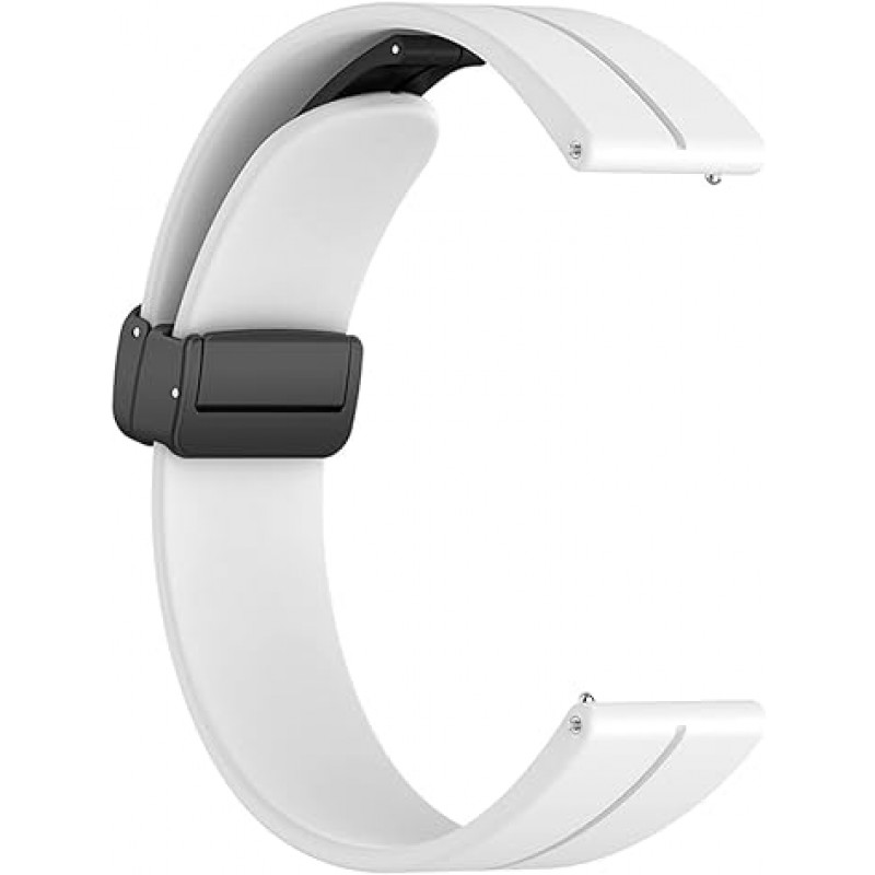 Garmin ForeAthlete 55/245/Venu Sq 2 밴드, 교체 밴드, 실리콘 마그네틱 버클, 교체 밴드, 교체 밴드, 액세서리, Venu 2 plus/vivoactive3/Venu/Sq/vivomove3/vivomove/Luxe/style과 호환 가능