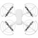 ALILUSSO 프로펠러 가드 DJI Mini 2/Mavic Mini/SE와 호환 360 학위 보호 가드 경량 프로펠러 보호기 드론 액세서리