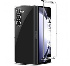 Xeokone Galaxy Z Fold5 케이스, Galaxy Z Fold5 2023 케이스, 투명 [미군 MIL 표준 인증, MagSafe 호환] Galaxy Z Fold5 케이스, 투명 [충격 방지, 무선 충전, 황변 방지], 충격 흡수 보호, 지문 방지, 스크래치- 저항력이 강하고 쉽게 착용하고 벗을 수 있습니다.