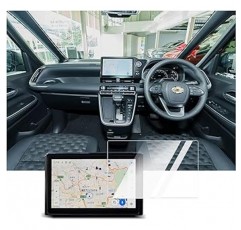 Toyota Noah 90 시리즈/Voxy 90 시리즈용 BIXUAN 강화 유리 LCD 보호 필름, 자동차 액세서리, 긁힘 방지, 지문 방지, 얼룩 방지, 낮은 반사, 쉬운 설치, 공기 방출, 에어리스, 내구성, 뜨겁거나 차가운 변형되지 않음