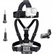 VVHOOY 액션 카메라 액세서리 헤드 스트랩 마운트 가슴 하네스 AKASO EK7000 Brave 4 Brave 7 LE V50X Native/GoPro HERO10 9 8 7 6 5/VEMONT/Dragon Touch/HLS/Apexcam/REMALI
