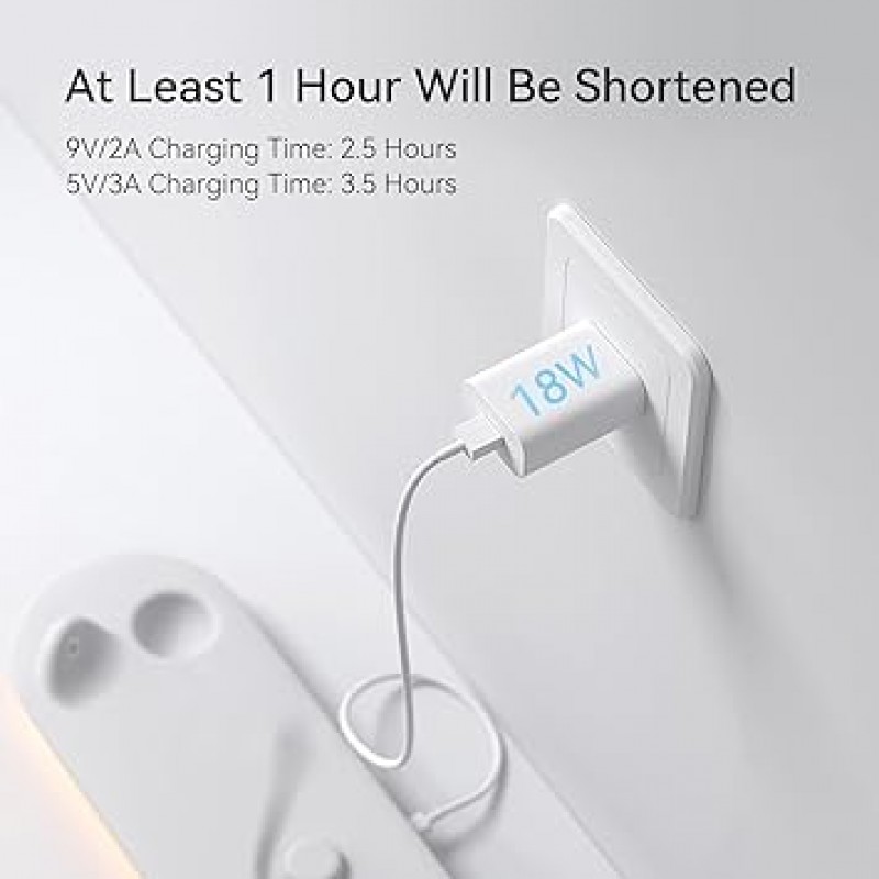 KIWI 디자인 QC01 VR 충전 도크, 충전 스탠드, VR 액세서리, Quest2와 호환 가능, 자기 충전, RGB 조명, 2.5H 높이, 고속 충전