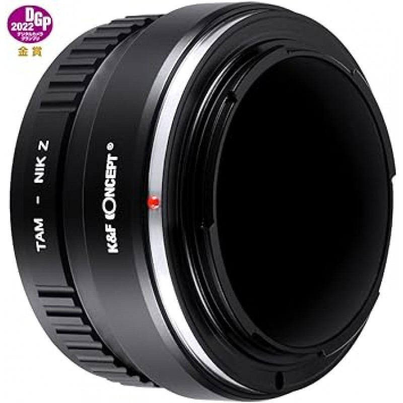 K&F Concept TAM-NIK Z 렌즈 마운트 어댑터, 수동 초점, Tamron 어댑터 마운트 렌즈-Nikon Z 마운트 제조업체에서 설치