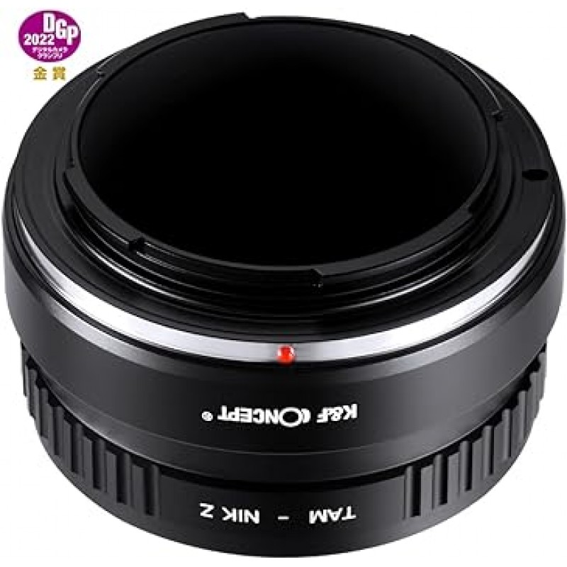 K&F Concept TAM-NIK Z 렌즈 마운트 어댑터, 수동 초점, Tamron 어댑터 마운트 렌즈-Nikon Z 마운트 제조업체에서 설치
