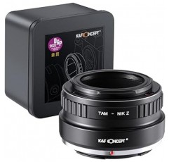 K&F Concept TAM-NIK Z 렌즈 마운트 어댑터, 수동 초점, Tamron 어댑터 마운트 렌즈-Nikon Z 마운트 제조업체에서 설치