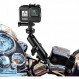 biaoniu 360 ° 오토바이 오토바이 카메라 홀더 핸들 바 장착 브래킷 1/4 금속 스탠드 GoPro Hero8/7/6/5/4/3+ 액션 카메라 액세서리