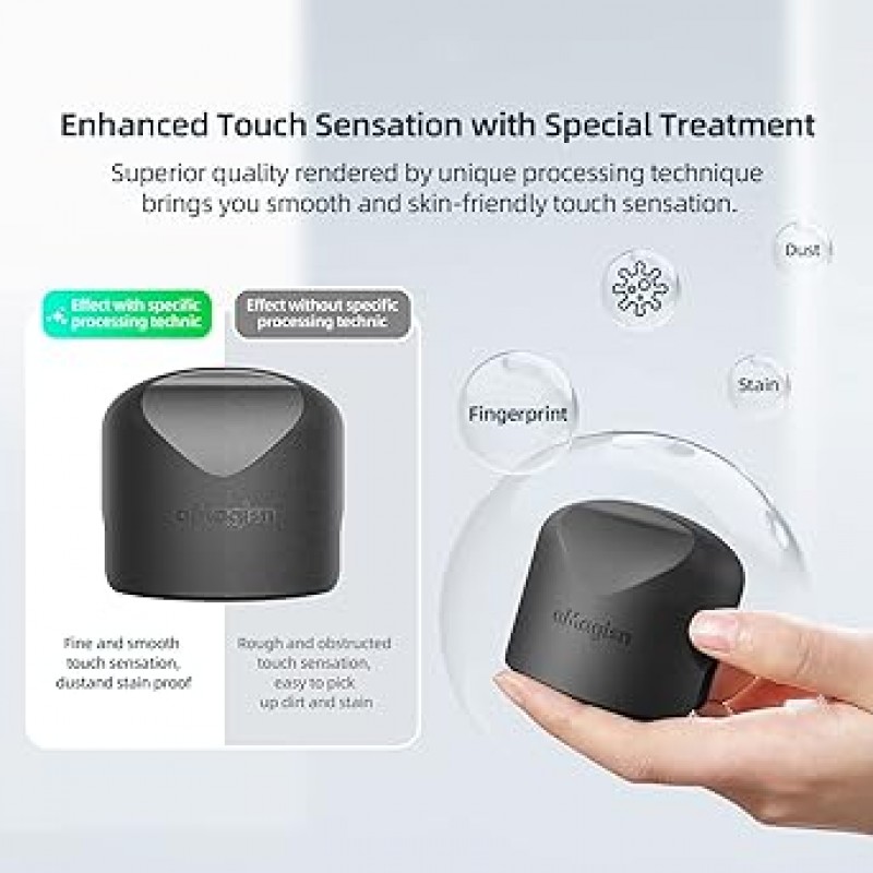 Honbobo 보호 커버 + Insta360 X3용 렌즈 캡 렌즈 보호대 렌즈 커버 실리콘 커버 Insta360 X3용 카메라 보호 액세서리(검은색)