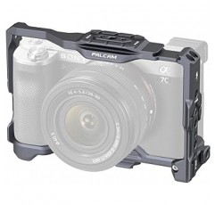 ULANZI Falcam 카메라 케이지, Sony A7C 전용 케이지, 퀵 릴리스, QR 플레이트, F22 및 F38, 퀵 릴리스, Arca Swiss 1/4 나사 구멍과 호환 가능, 카메라 리그(Sony A7C용)