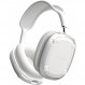 [VRS] AirPods Max 호환 케이스 커버, 충격 방지, TPU x 폴리카보네이트, 하이브리드 이어컵, 하드 보호 커버, 충격 흡수, 보호, 액세서리, 헤드폰 커버, Apple AirPodsMax/Air Pods Max/MGYN3J/A Apple Air Pods Max와 호환 가능, 액티브 하얀색
