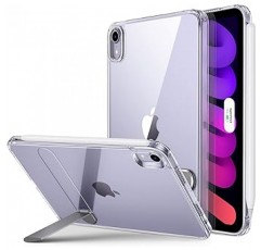 iPad mini 6세대(8.3인치, 2021)용 ESR iPad mini 6 케이스(킥스탠드 포함, 3가지 스탠드 모드, 슬림 및 경량, 황변 방지, 부스트, 투명)