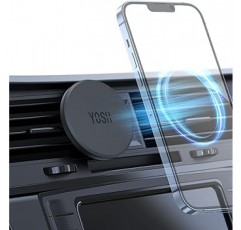 [자력의 Mag-safe 진화] YOSH Mag-safe 차량용 홀더 iPhone 14 차량용 홀더 초강력 자석 스마트폰 홀더 자석, 에어컨 스마트폰 홀더, 차량용 마운트 강화 자석, 스마트폰 스탠드, Magsafe, Mag-Safe 액세서리, iPhone13, 차량용 홀더 , 스마트폰 홀더, Mag-safe, 차량용 홀더, 스마트폰 홀더, 스마트폰 홀더, Mag-safe iPhone 14/13/12 시리즈 특수 디자인