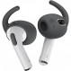 【elago】 AirPods 3 대응 이어 훅 캐널 형 이어폰 낙하 방지 액세서리 이어 피스 운반용 실리콘 케이스 첨부 2 사이즈 × 2 세트
