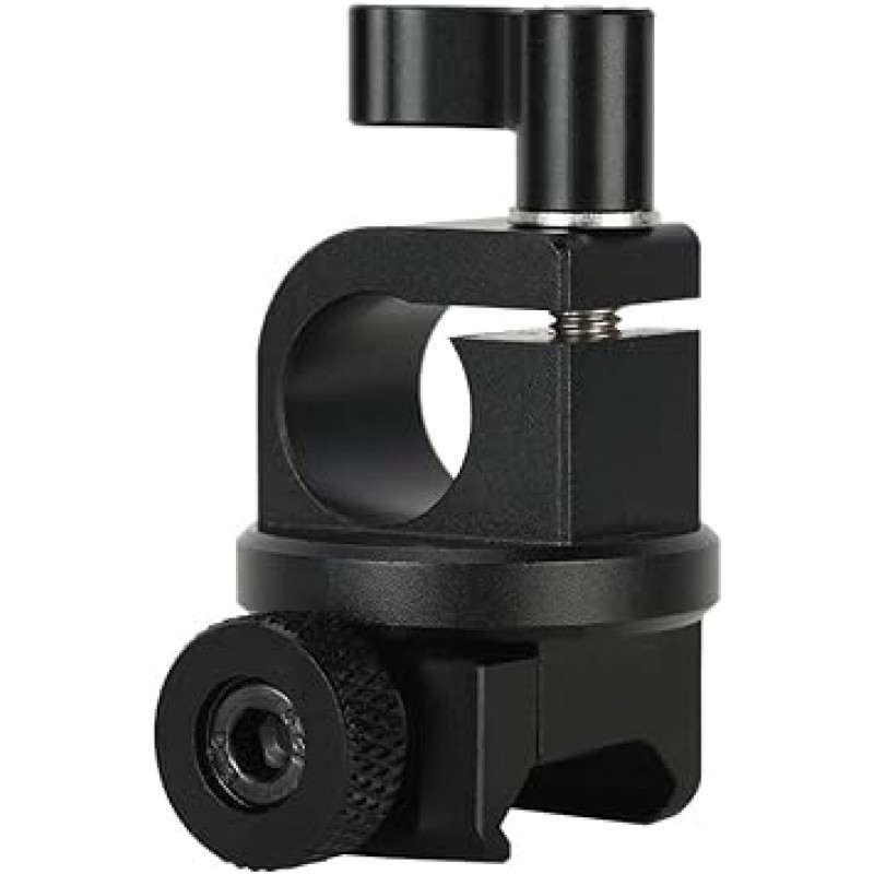 NICEYRIG 너트 레일 클램프 NATO 레일 클램프 15mm 로드 클램프 15mm 로드 잠금 손잡이 사진 액세서리-427