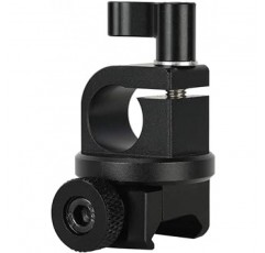 NICEYRIG 너트 레일 클램프 NATO 레일 클램프 15mm 로드 클램프 15mm 로드 잠금 손잡이 사진 액세서리-427
